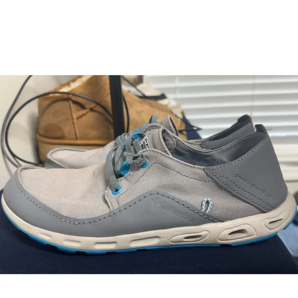 Columbia PFG | Bahama Vent Loco Relaxed II Gray Boat Shoes BM4621-033 | Size 10